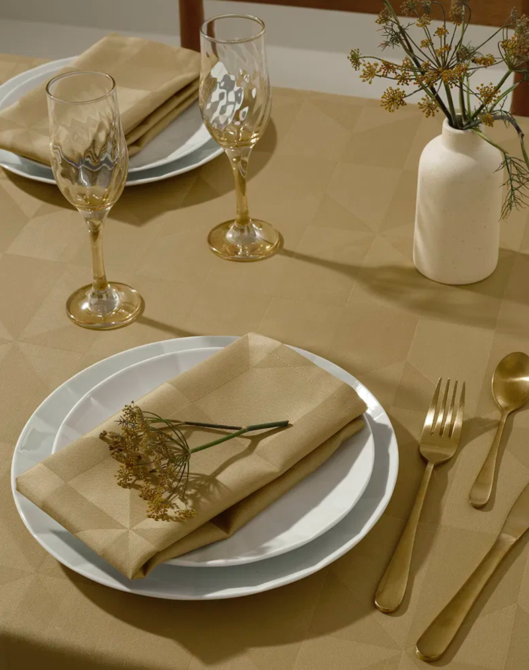 Stofserviette 45 x 45 cm 4 stk i en pakke