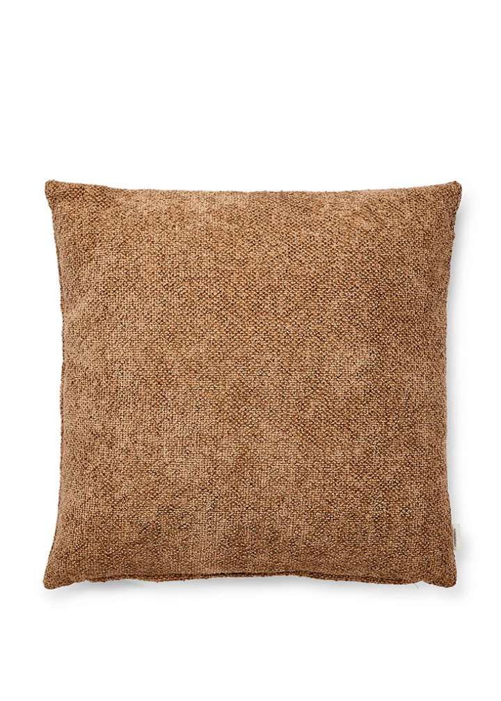 Taffy ensfarvet boucle pude