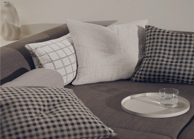 River 50 x 50 Light Grey. Inkl Dunfyld. - Moonbeds